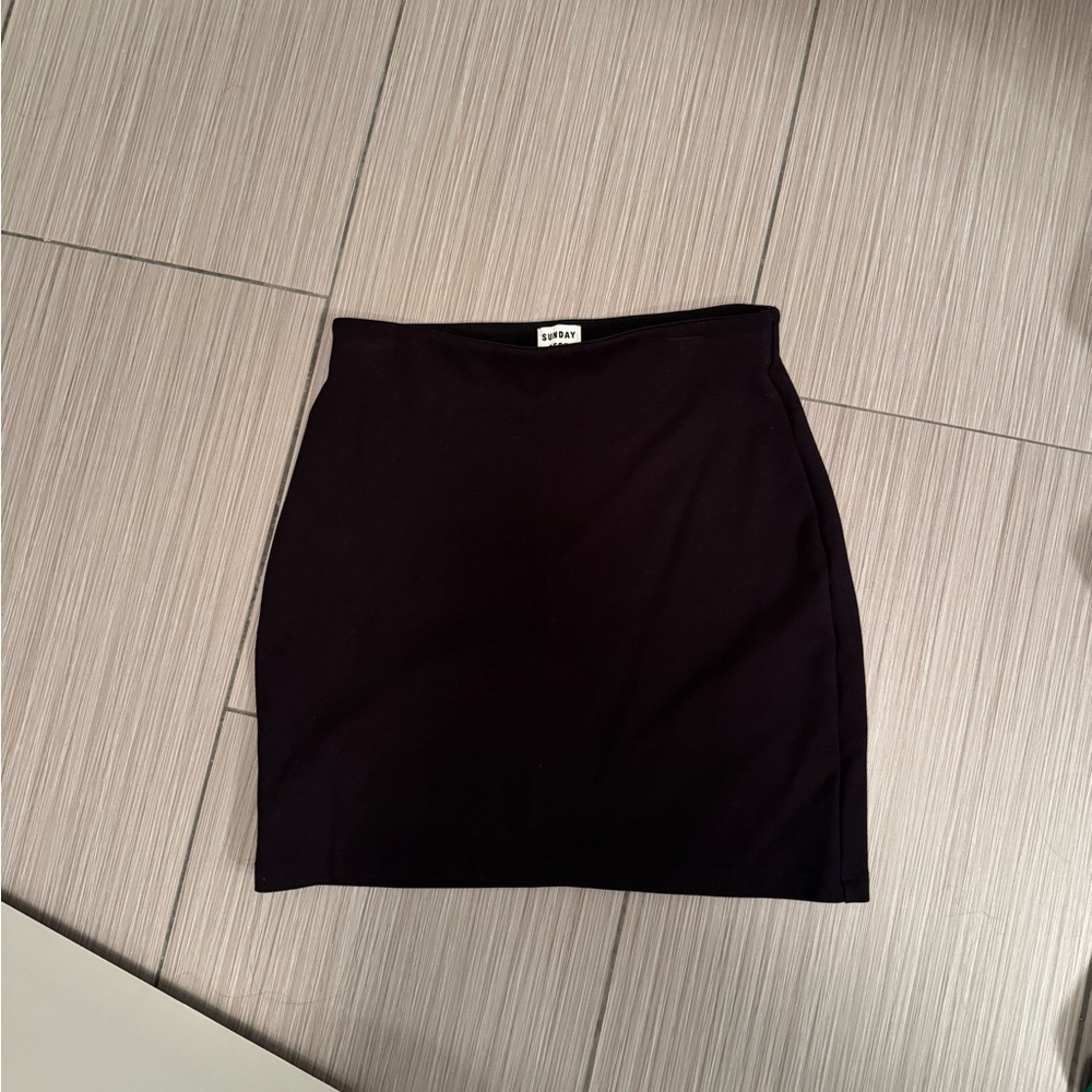 Aritzia Black Pencil Mini Skirt
